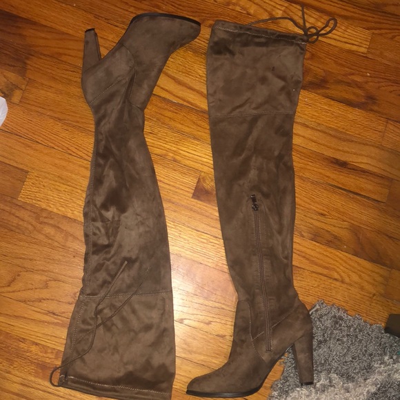 Catherine Malandrino Thigh High Boots - Picture 1 of 4